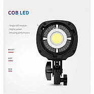 1,2KW Комплект Tolifo LED професійного постійного відеосвітла світлодіодного EF-60W2 Softbox KIT LED світло, фото 7