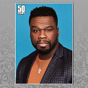 Плакат 50 cent 008
