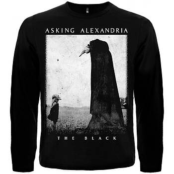 Футболка з довгим рукавом Asking Alexandria "The Black", Розмір M