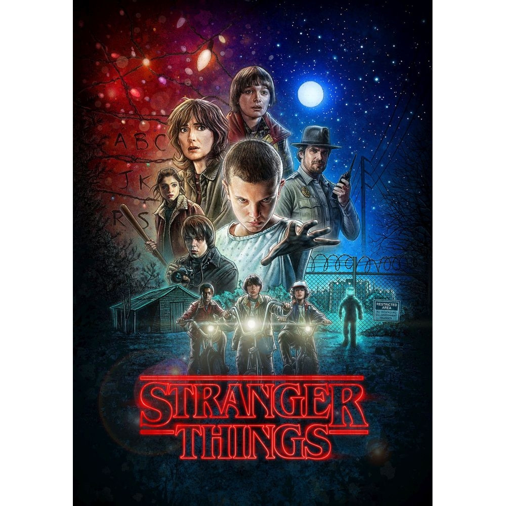 Плакат Stranger Things (Дивні дива)