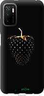 Чехол на Xiaomi Redmi Note 10T Черная клубника "3585u-2484-18101"
