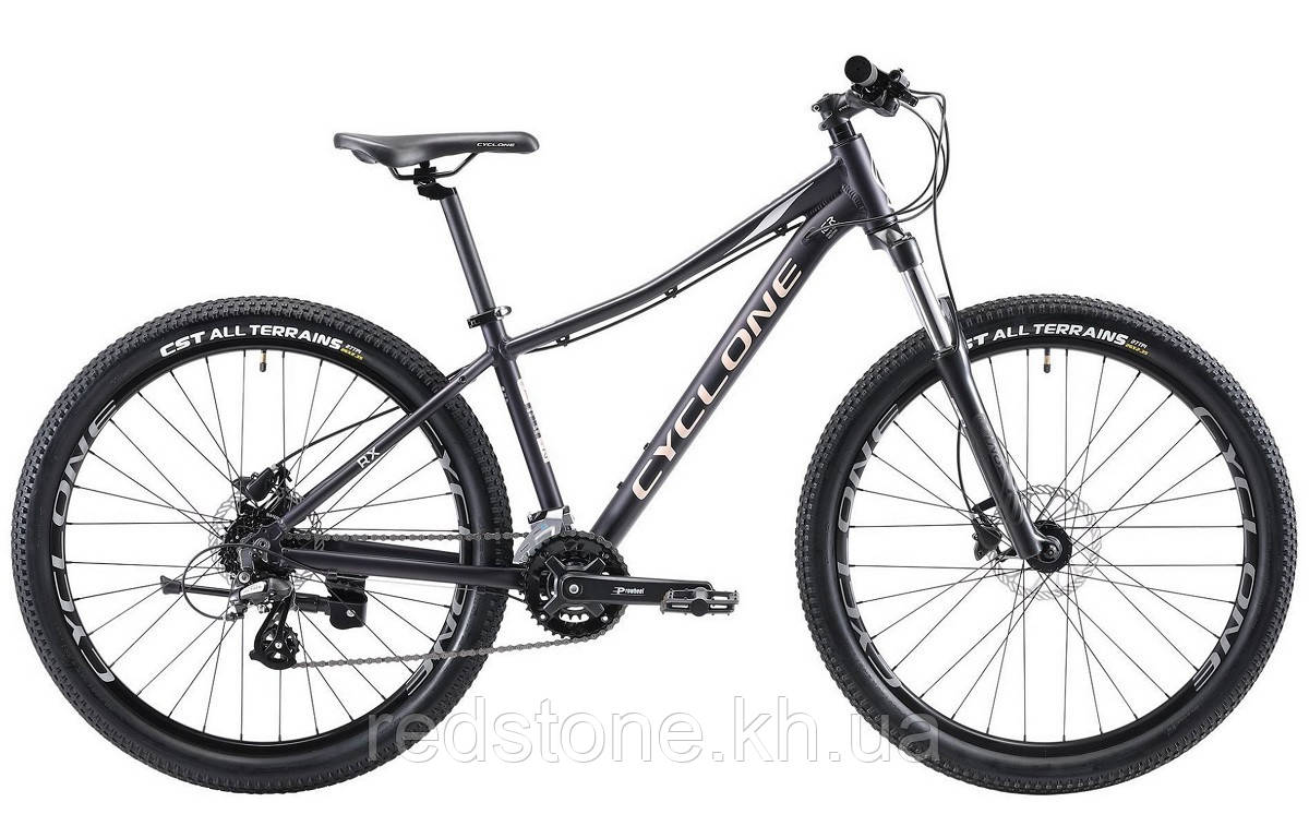 Велосипед CYCLONE RX 26 фіолетовий 13