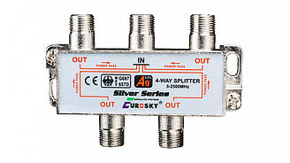 Спліттер Eurosky Splitter 1/4-way Power Pass EUROSKY (з пропуском живлення)