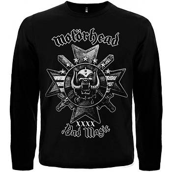 Футболка з довгим рукавом Motorhead "Bad Magic", Розмір S