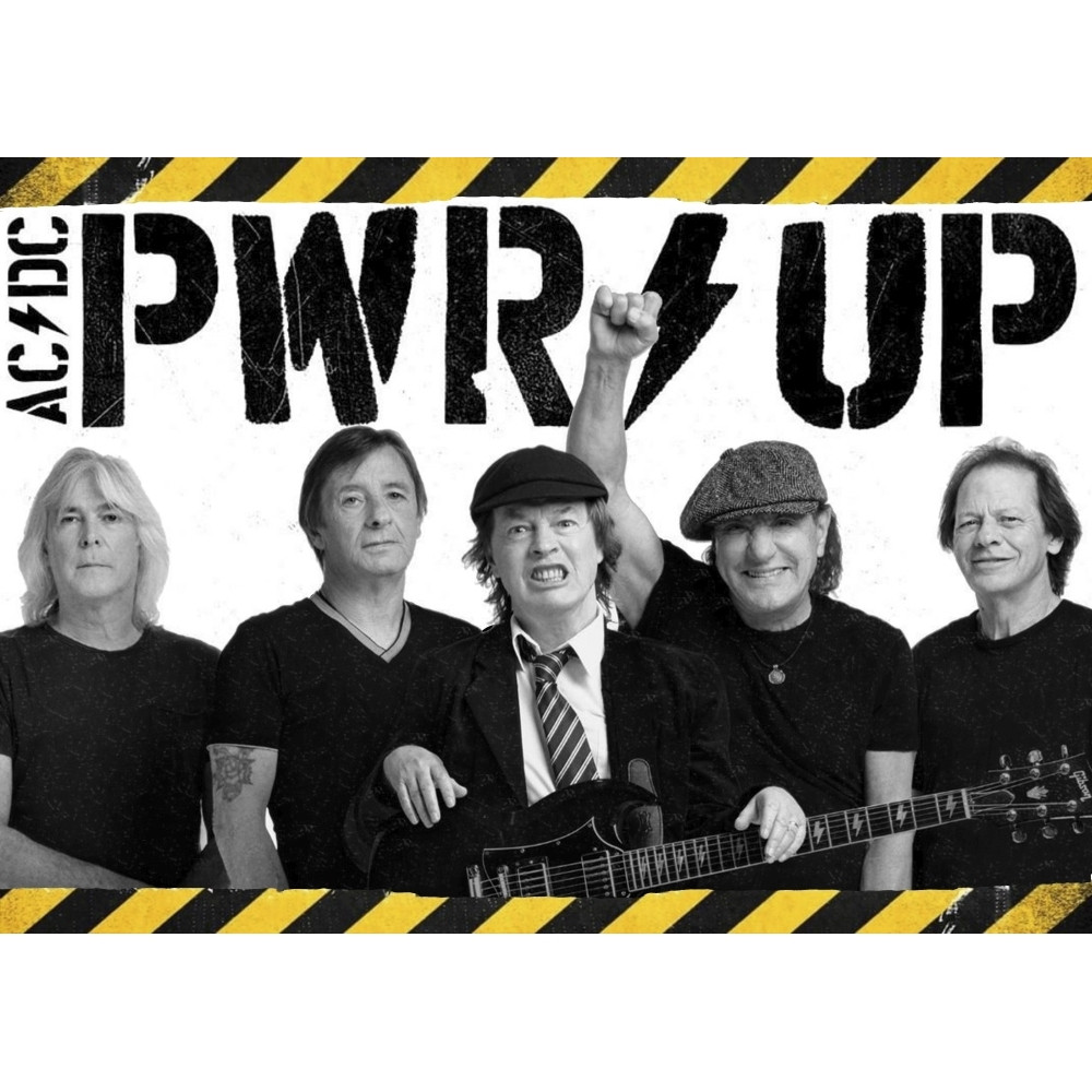 Плакат AC/DC (PWR.UP band), фото 1