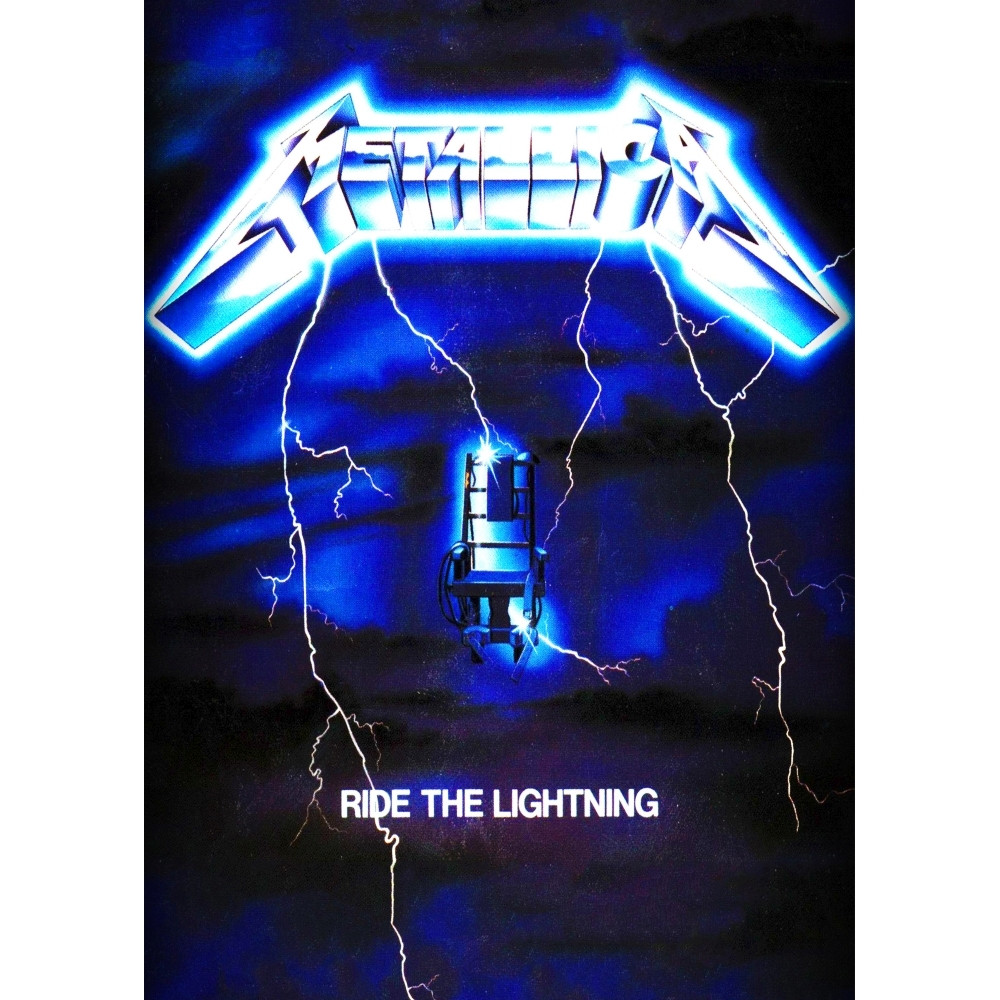 Плакат Metallica "Ride the Lightning" продажа, цена в Украине.