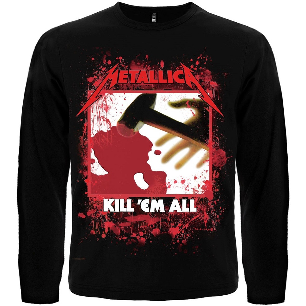 Футболка з довгим рукавом Metallica "Kill’em All", Розмір M, фото 1