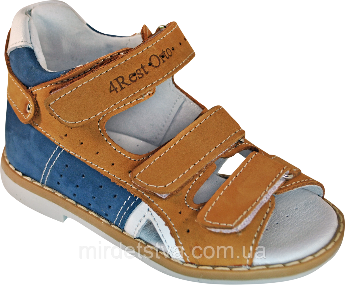 Ортопедичні босоніжки для хлопчика Форест Орто 4Rest Orto 06-158 розмір 21-30, фото 1