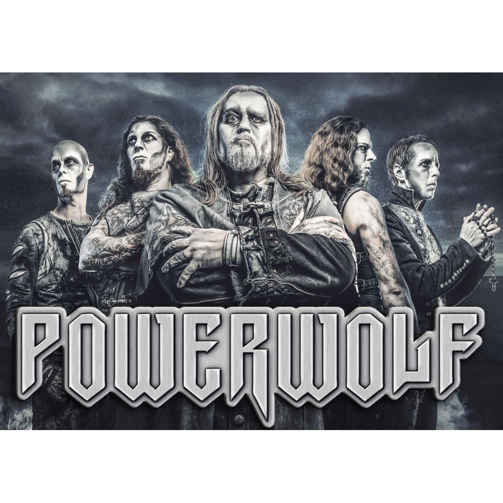 Плакат Powerwolf (band, silver logo), фото 1