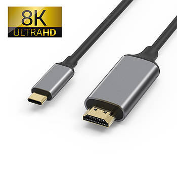 Кабель Ailink Gold Connectors USB-C на HDMI 8K 30Hz AI-С5