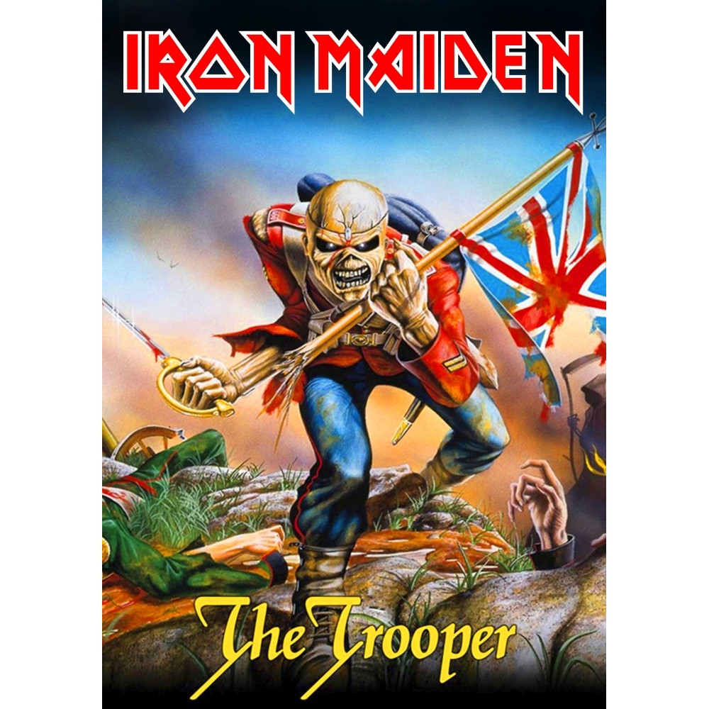 Плакат Iron Maiden "The Trooper"
