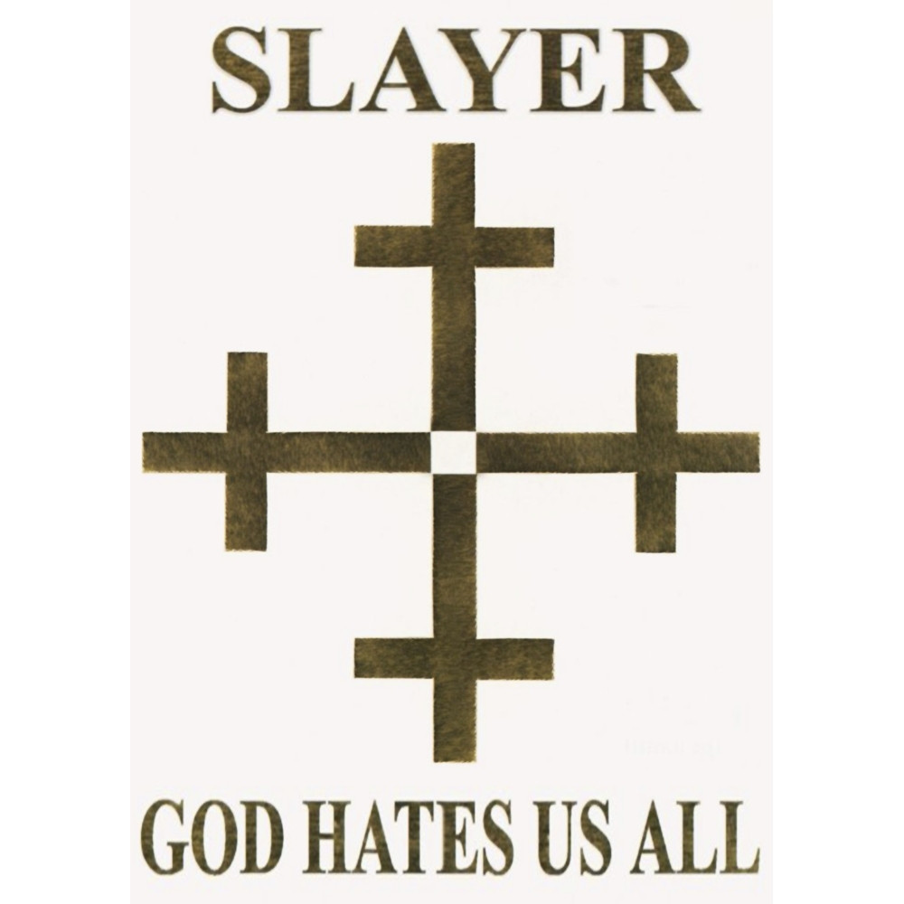 Плакат Slayer "God Hates Us All", фото 1