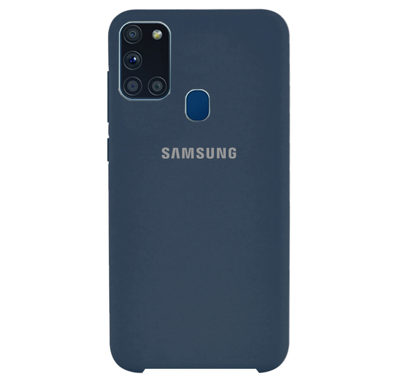 Чохол Silicone case для Samsung Premium M31 Dark Blue (08) темно-синій