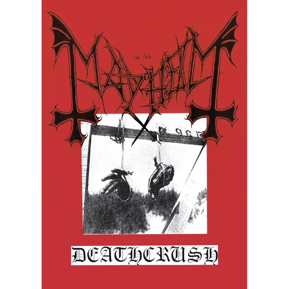 Плакат Mayhem "Deathcrush"