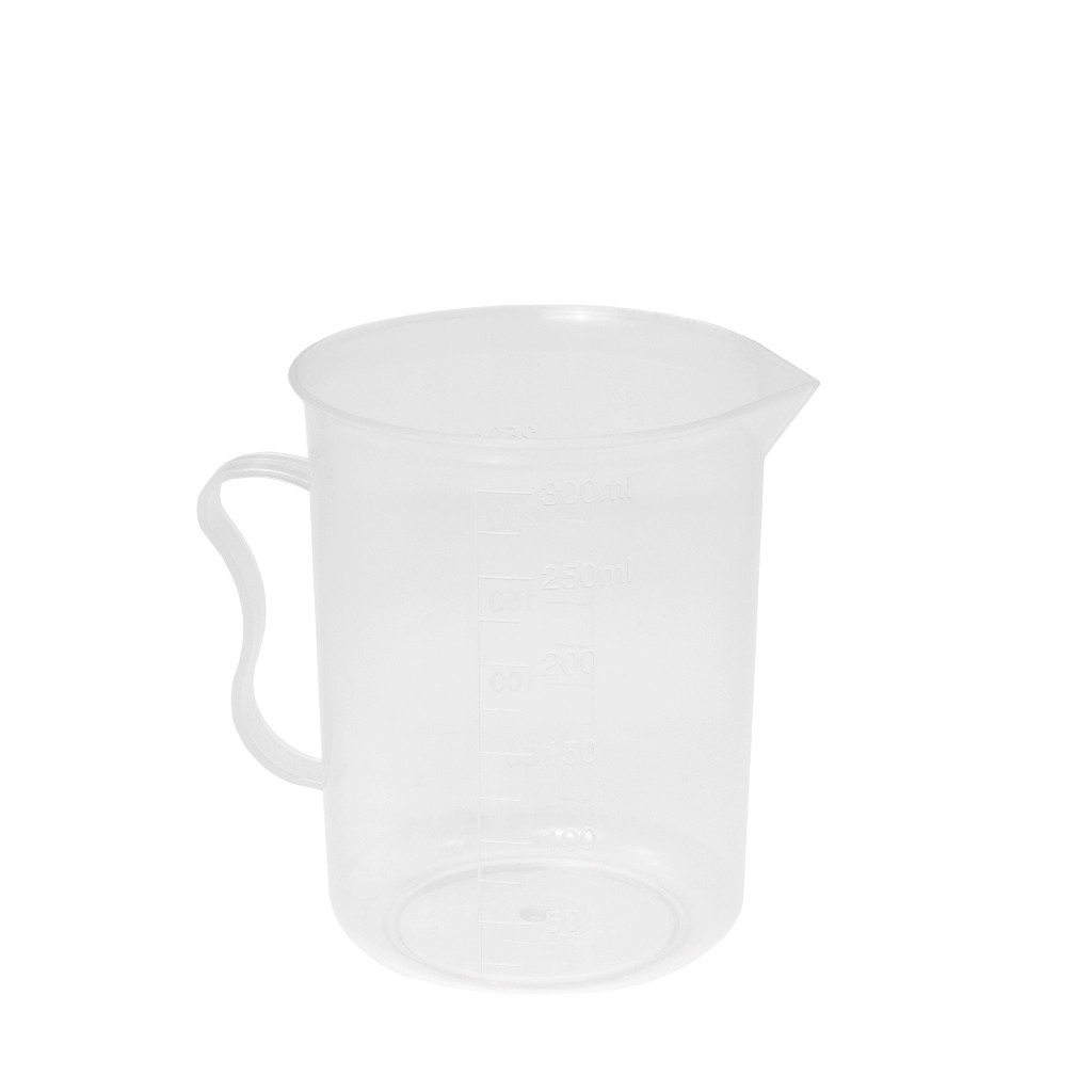 Склянка лабораторна 250 мл, градуйована, з ручкою