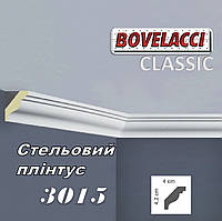 Потолочный плинтус BOVELACCI CLASSIC 3015HQ полиуретан 40х42х2000 мм