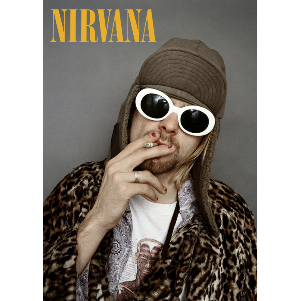 Плакат Nirvana (Kurt in Hat)