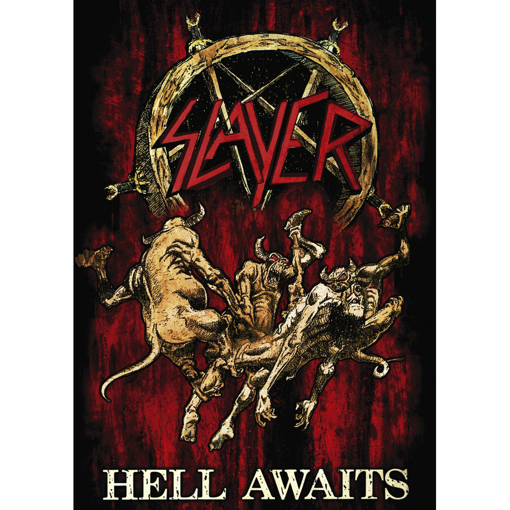 Плакат Slayer (Hell Awaits), фото 1