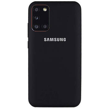 Чохол Silicone case для Samsung Premium M31S Black (03) чорний