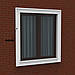 Готове Рішення обрамлення віконних проємів фасадним декором One Decor, білий, 160*140, модель 006, фото 2