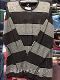 Чоловічий турецький светр світшот пайта великого розміру, фото 2