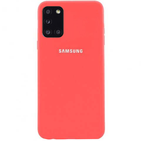 Чохол Silicone case для Samsung Premium M51 Coral (12) кораловий, фото 1