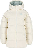 Кремовая пуховая женская куртка oversize Kappa 54-56(XL) 110670-01