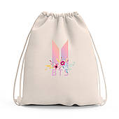 Сумка для взуття БТС (BTS), сумка-рюкзак дитяча Музика