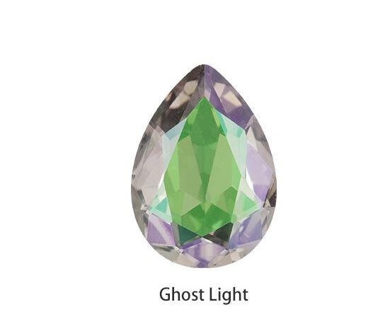 Фіаніт у формі Крапля Ghost Light розмір 5х7 мм