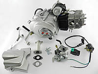 Двигатель Дельта/Альфа/Актив 110cc, автомат +карбюратор+комм+катушка(0613)