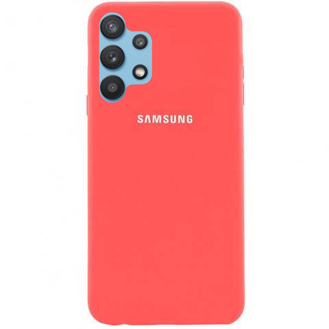 Чохол Silicone case для Samsung Premium A32 Coral (12) кораловий
