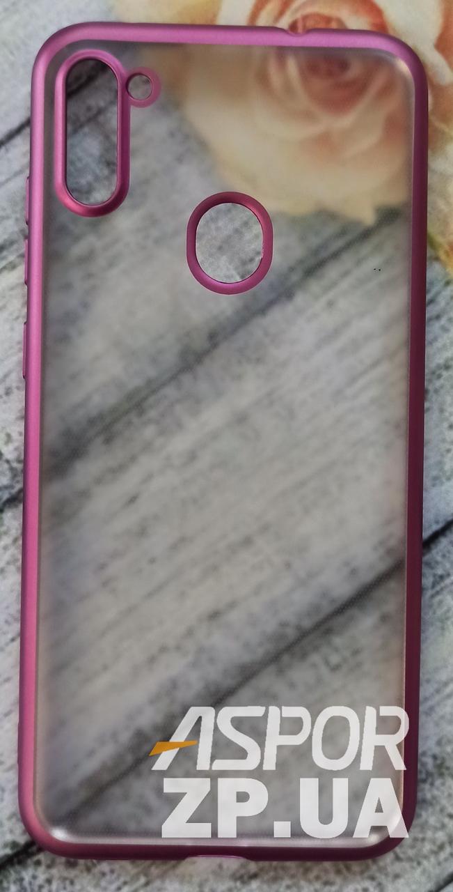 Накладка для Samsung M11/M115- TPU MOSHI фіолетовий, фото 1