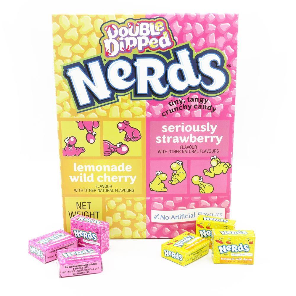 Великий набір Nerds Candy Lemonade And Strawberry Giant Box 250g