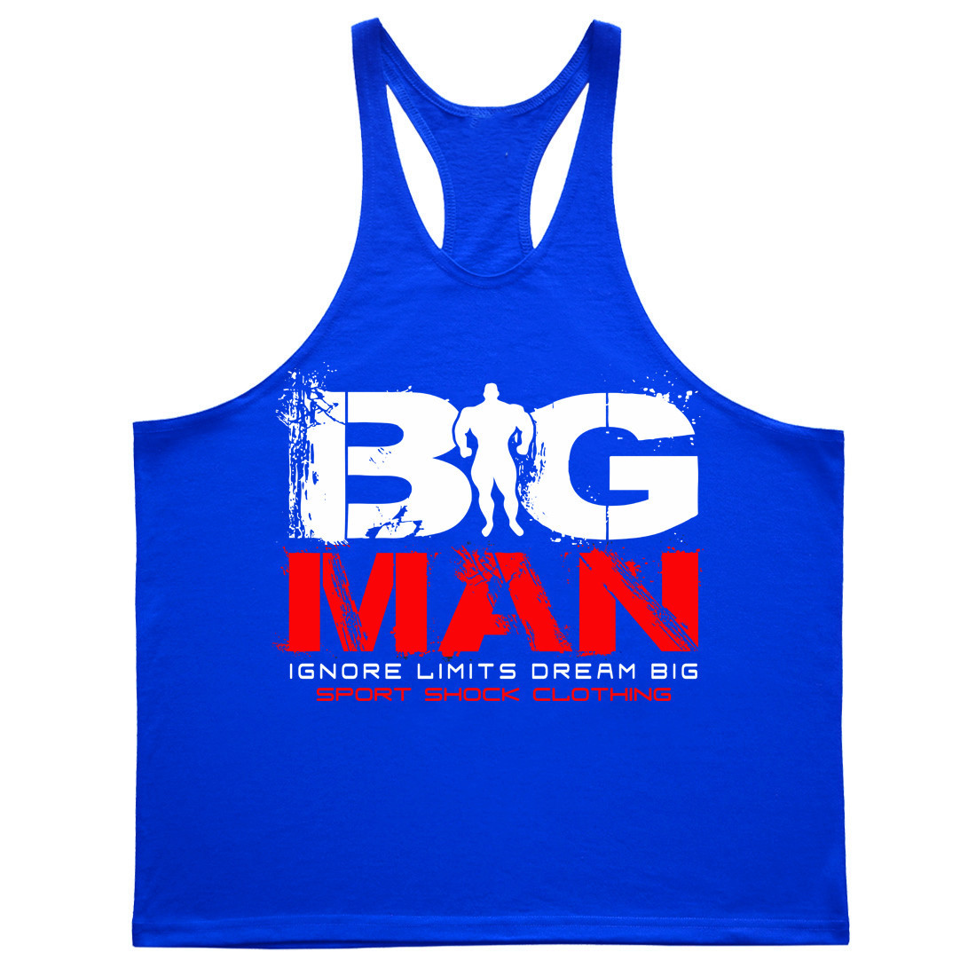 Майка борцовка чоловіча BIG MAN (Різні кольори)
