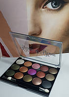 Палитра теней PARISA Cosmetics E-615 Glam & Glow Baked Eyeshadow Palette №1