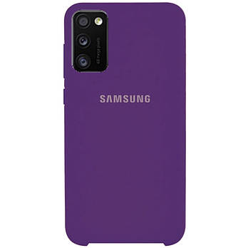 Чохол Silicone case для Samsung Premium A41 Purple (14) фіолетовий