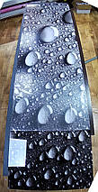 Наклейка на кухонний фартух 60 х 200 см, з фотодруком та захисною ламінацією краплі дощу (БП-s_tx227), фото 3