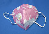 Захисна маска-распіратор KN95 з вугільним фільтром, сертифікат, фото 2