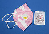 Захисна маска-распіратор KN95 з вугільним фільтром, сертифікат, фото 6