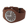 Жіночий годинник Skmei 9068 RUBBER коричневий, фото 4