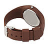 Жіночий годинник Skmei 9068 RUBBER коричневий, фото 5