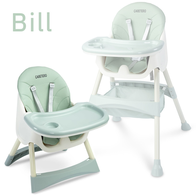 Стільчик для годування 2в1 Caretero Bill - Mint
