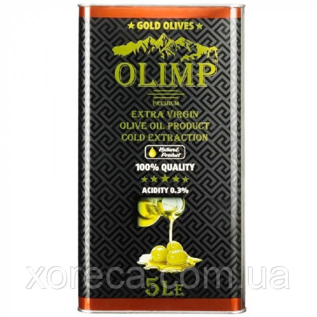 Масло оливковое Olimp Extra Virgin 5 л. - фото 1 - id-p1522467269