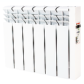 Електрорадіатор Mirteco 300-6 (57.5 х 37.5 см). Економний електричний обігрівач для дому