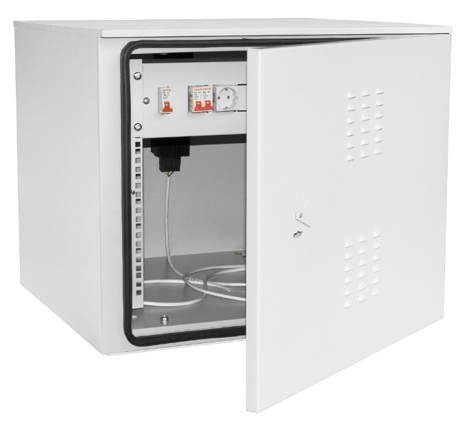 Климатична шафа IPCOM ШКК 9U 683(в)х660(ш)х600(гл)