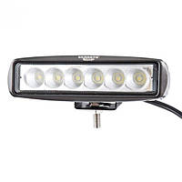Автолампа світлодіодна (6шт.*3w) EPISTAR Flood LED/(50шт./в ящ.)