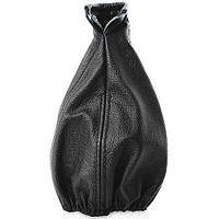 Чохол на важіль КПП універсальний ,шкіряний, чорний