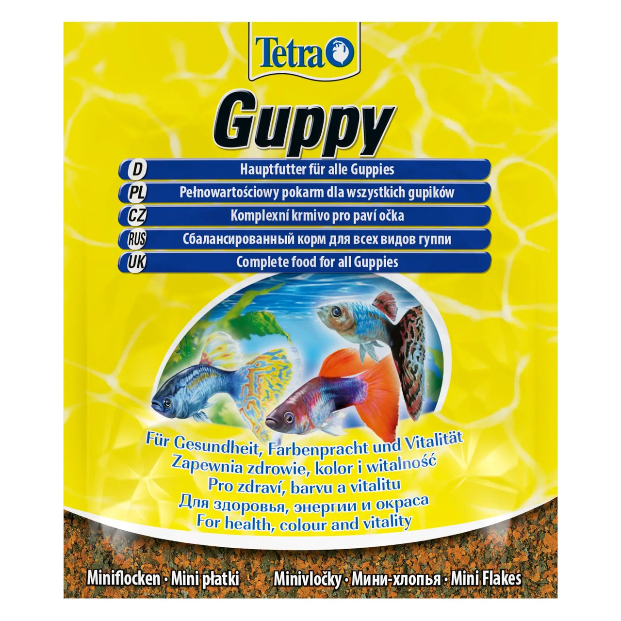 Корм Tetra Guppy для гуппі 12г