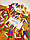 Дошка візуалізації і планування з 18 прищіпками Мудборд Wuw з кольоровими прищіпками 100х60 см Білий, фото 2