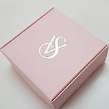 Коробка Victoria's secret маленька рожева з тисненням (XS), фото 4